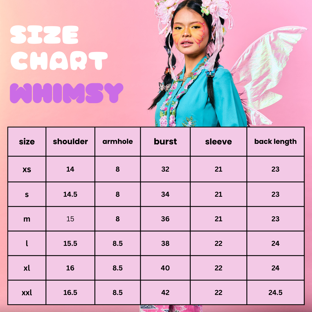 Blue and White Modern Size Chart Instagram Post (3)