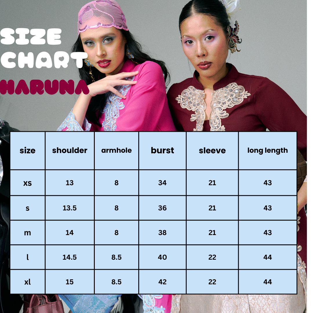 Blue and White Modern Size Chart Instagram Post (5)