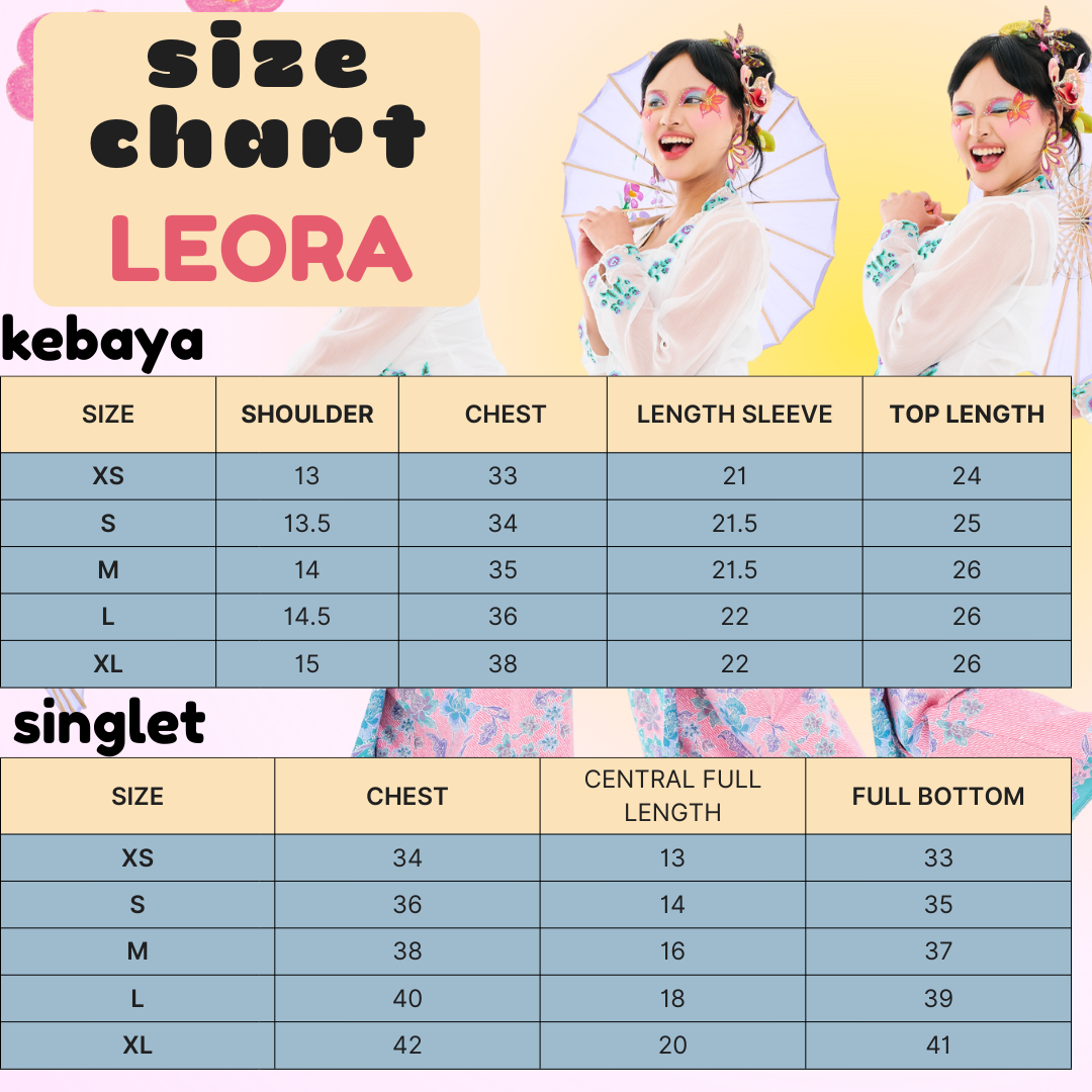 Blue and White Modern Size Chart Instagram Post (1)