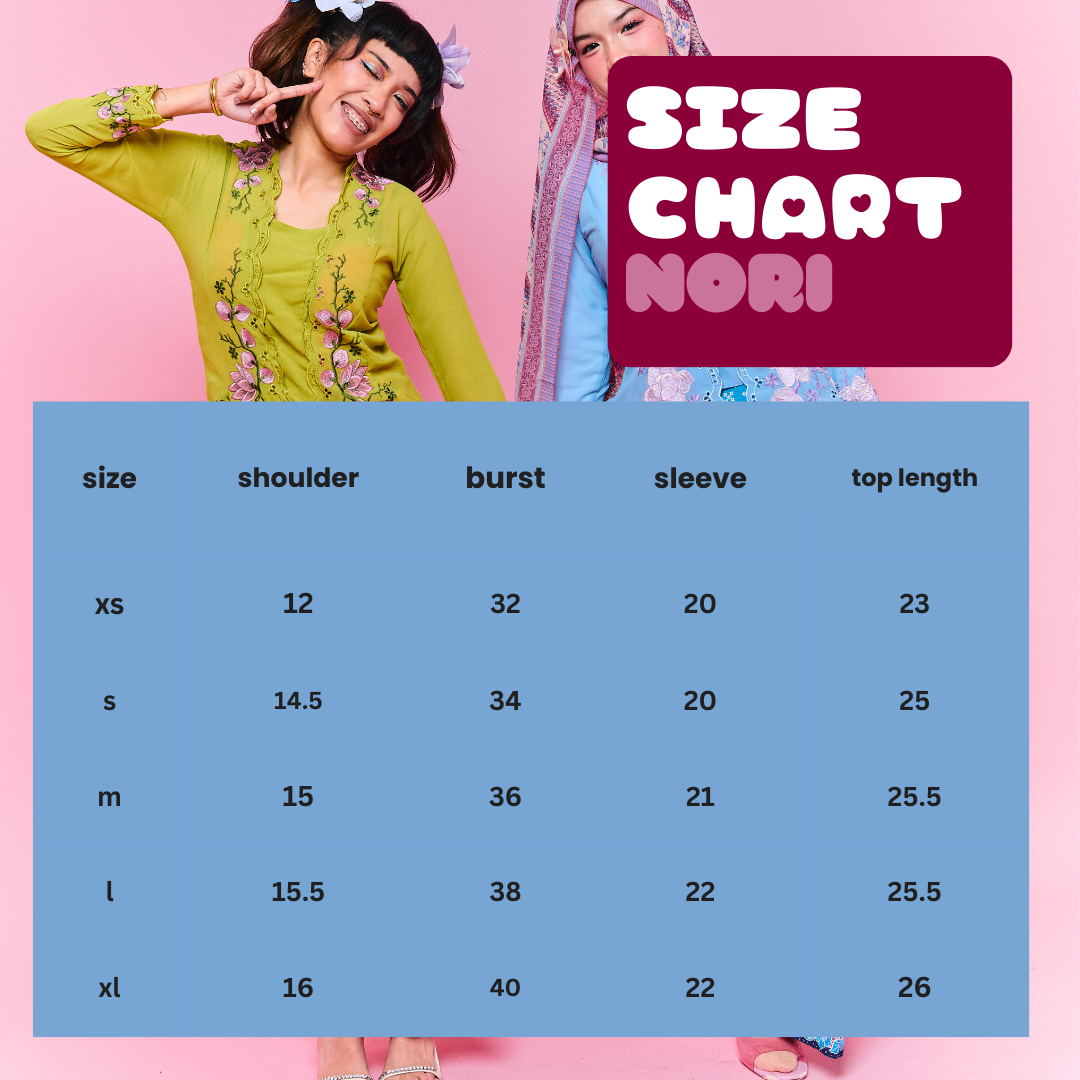 Blue and White Modern Size Chart Instagram Post (9)