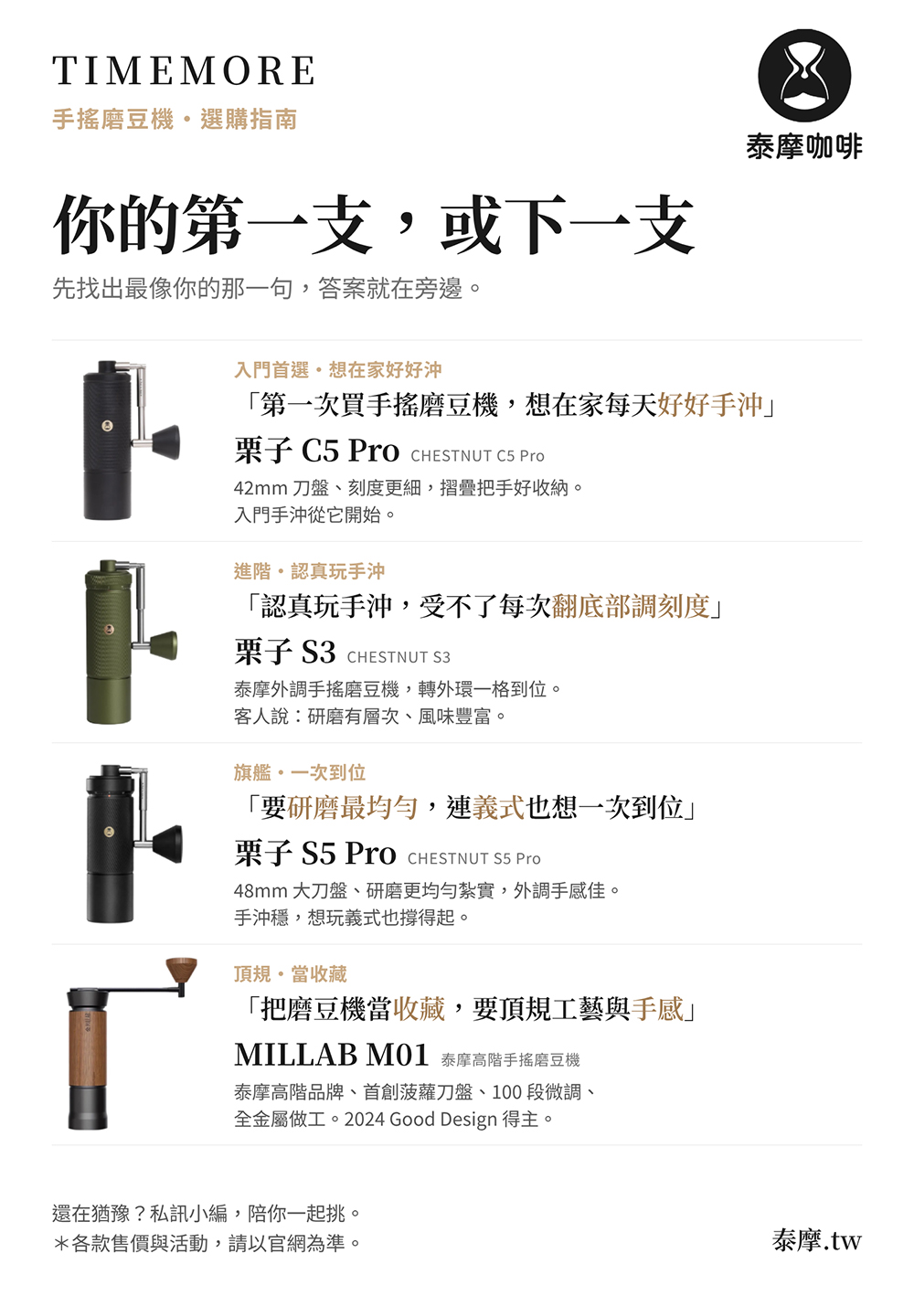 手搖磨豆機比較