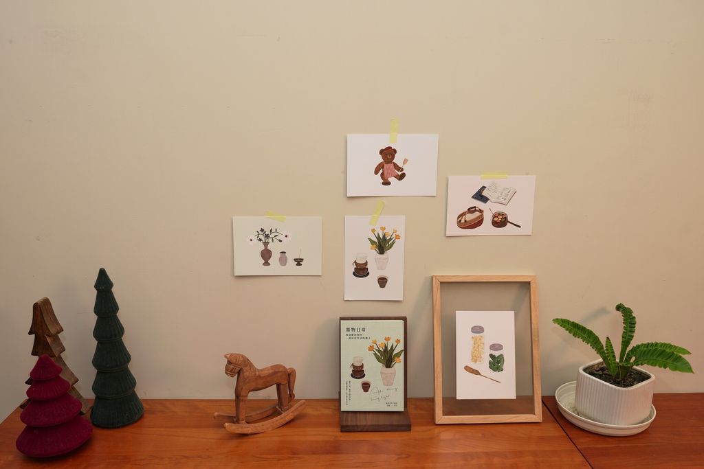 04《器物日常》藝術萬用卡畫冊佈置情境 02