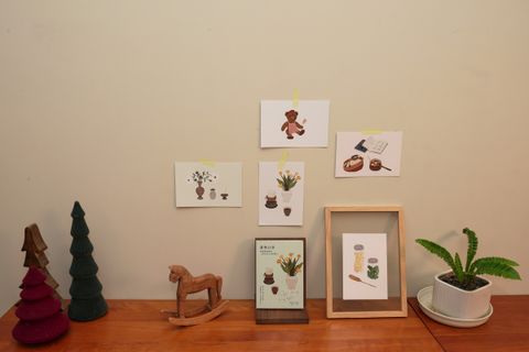 04《器物日常》藝術萬用卡畫冊佈置情境 02