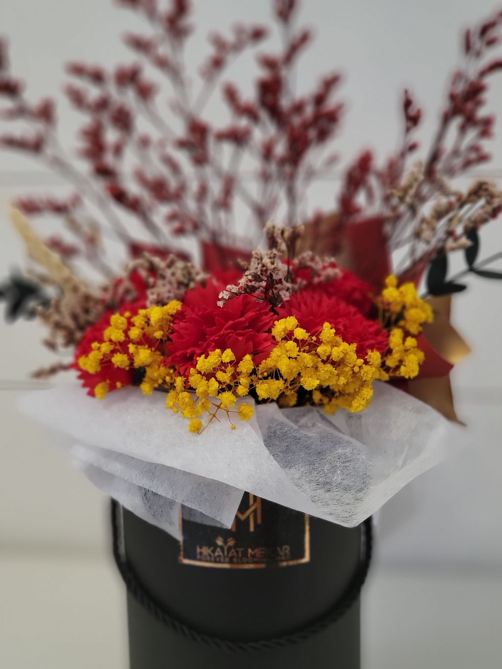 Sunshine Preserved Flowers Bouquet