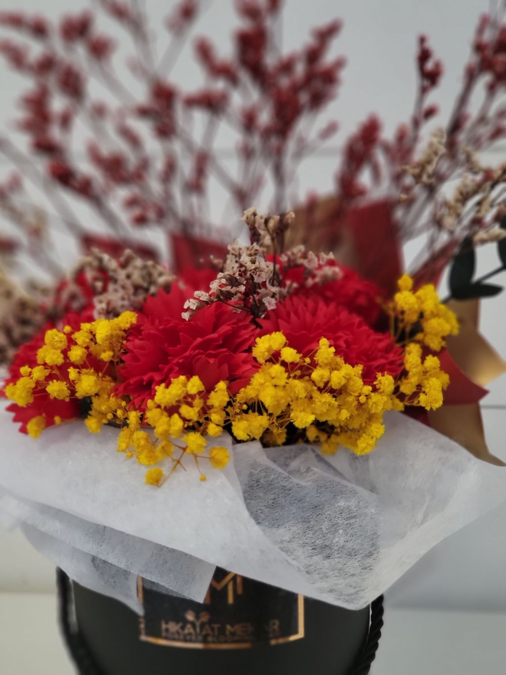 Sunshine Preserved Flowers Bouquet