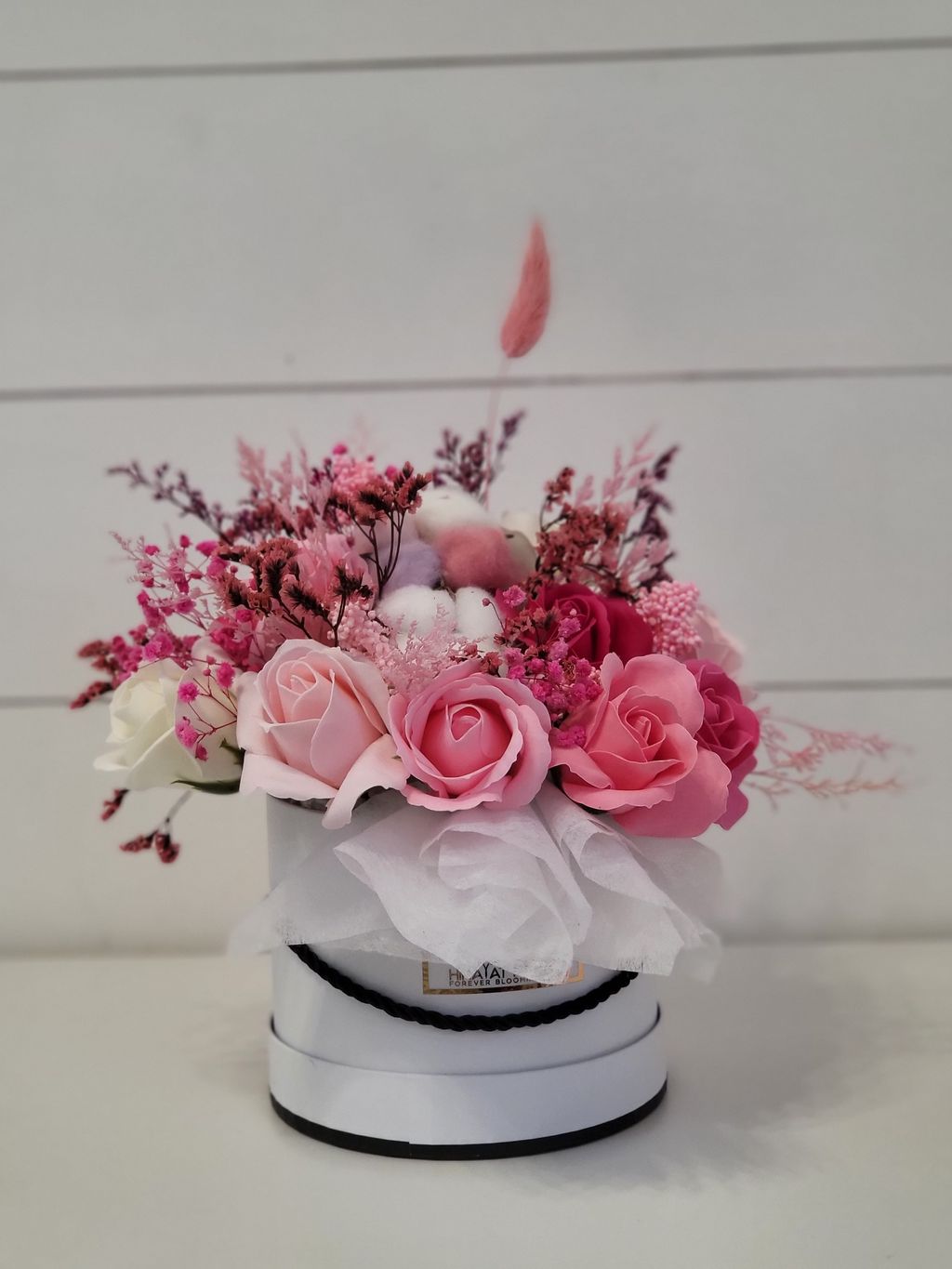 Elegant Roses And Orchids Box