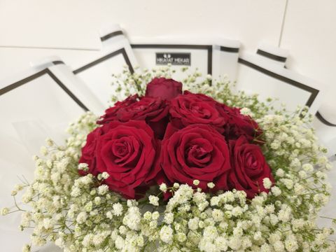 Diamond Devotion Red Floral Bouquets