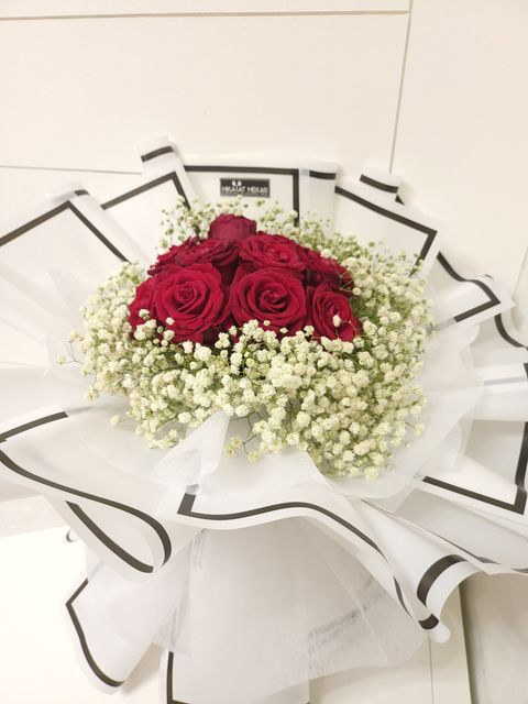 Diamond Devotion Red Floral Bouquets