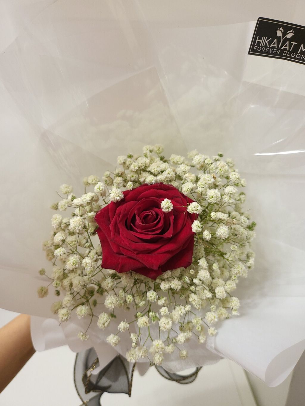 A rose With Diamond Darlings Bouquets