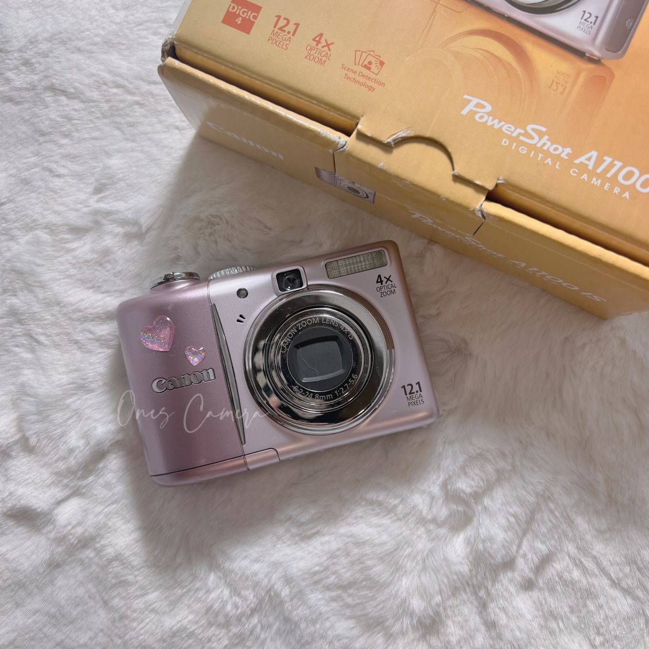 Canon Powershot A1100is Rare Pink Full Box – Ones Studio