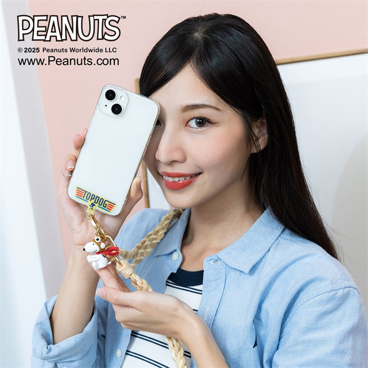 infoThink 史努比系列手機編織頸掛繩(飛行) (4)