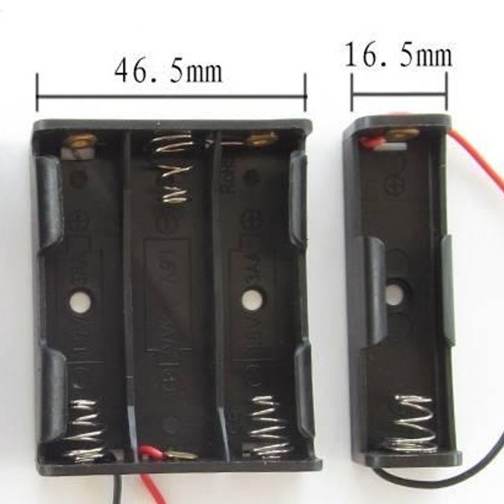 電池盒3號4號 單節2節3節4節三號號四號 全封閉 帶蓋 帶電源 開關 背靠背