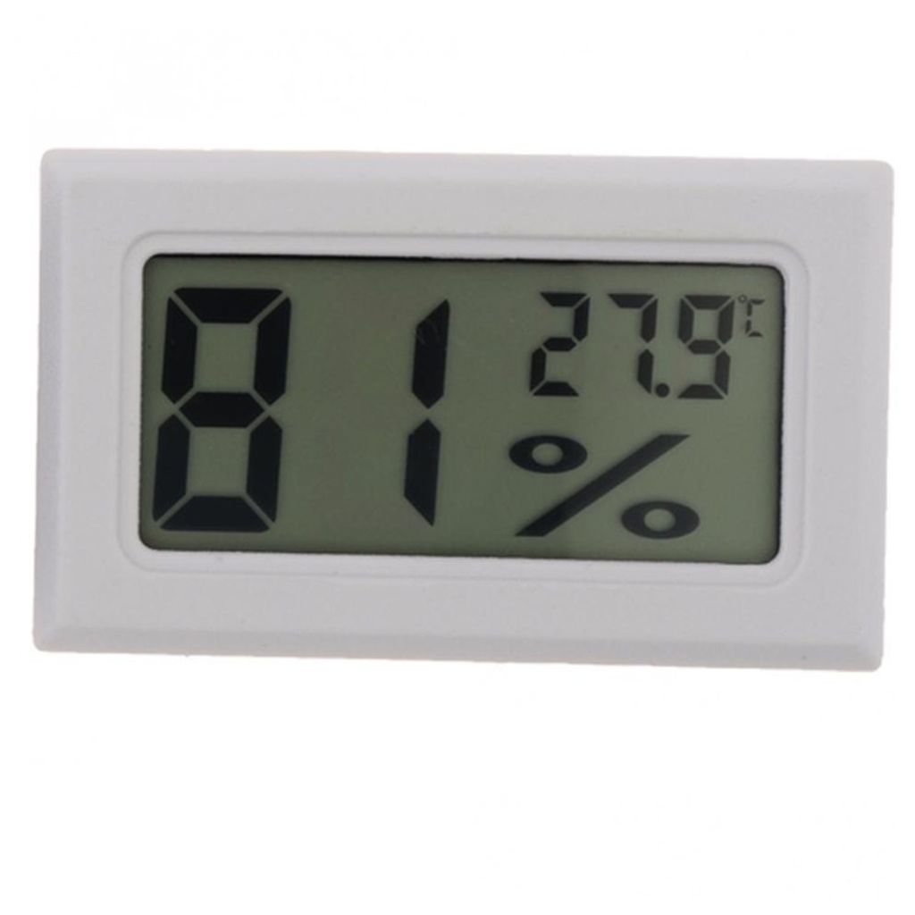 FY-11 溫濕度計 黑白兩色 雙顯示 溫濕度 溫度 濕度迷你輕巧 探頭內置 低誤差 溫度計 溼度 攝影器材櫃用