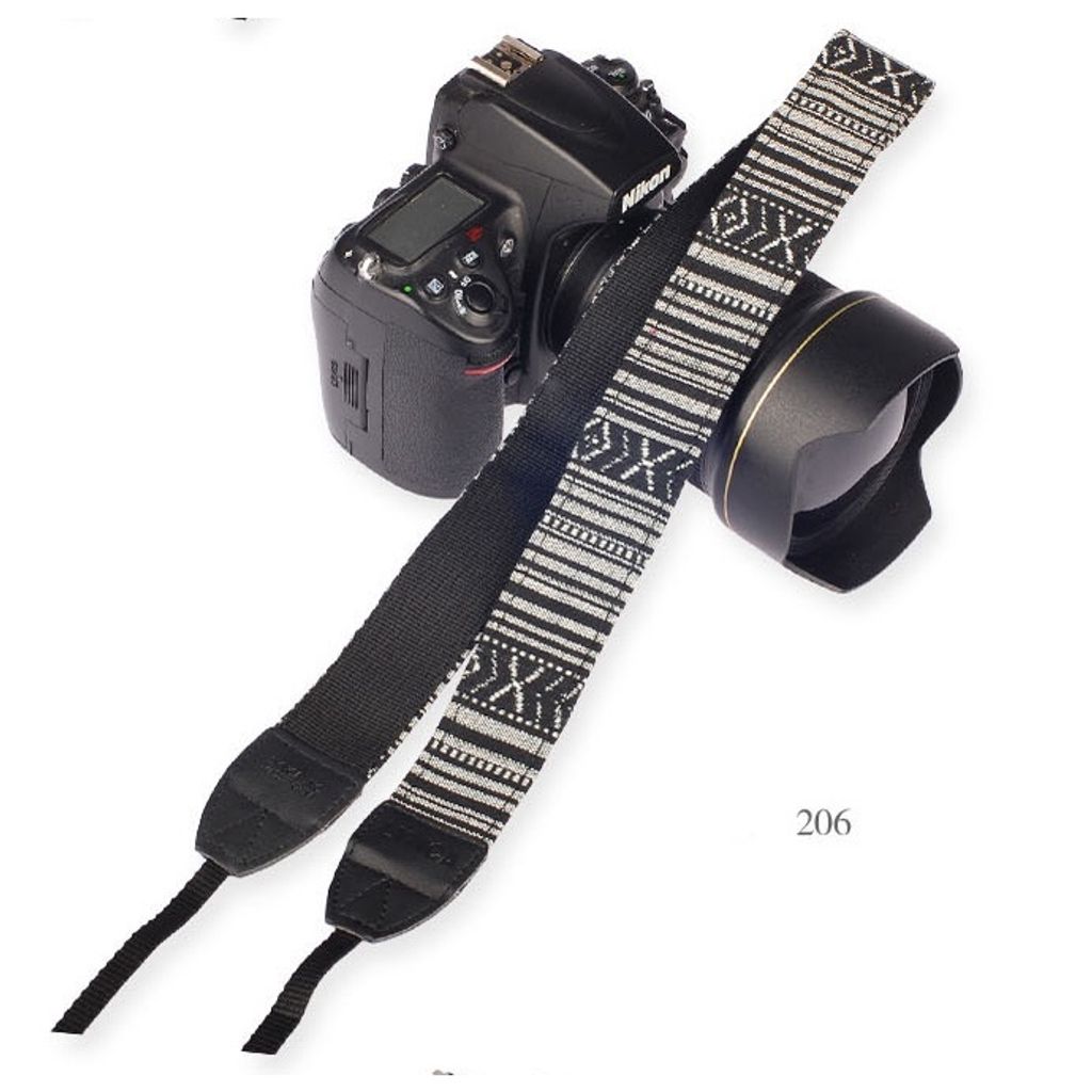多彩編織相機背帶 民族風 波西米亞風 相機背帶 肩帶 編織相機背帶 復古 柔軟掛繩 通用 減壓減震