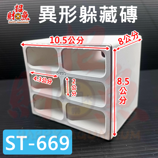 4111-六孔白宮磚-ST-669