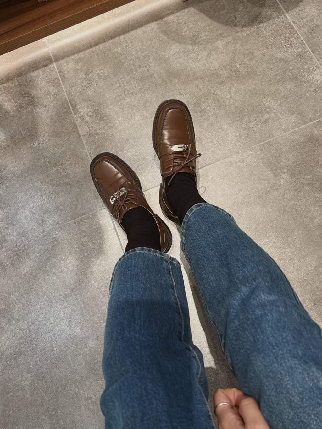 扣環綁帶樂福鞋15