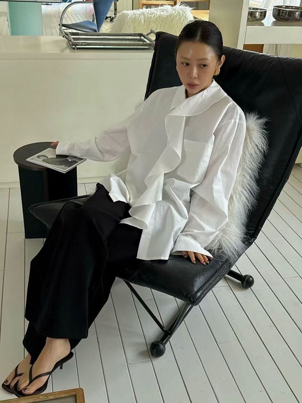 波浪領襯衫17
