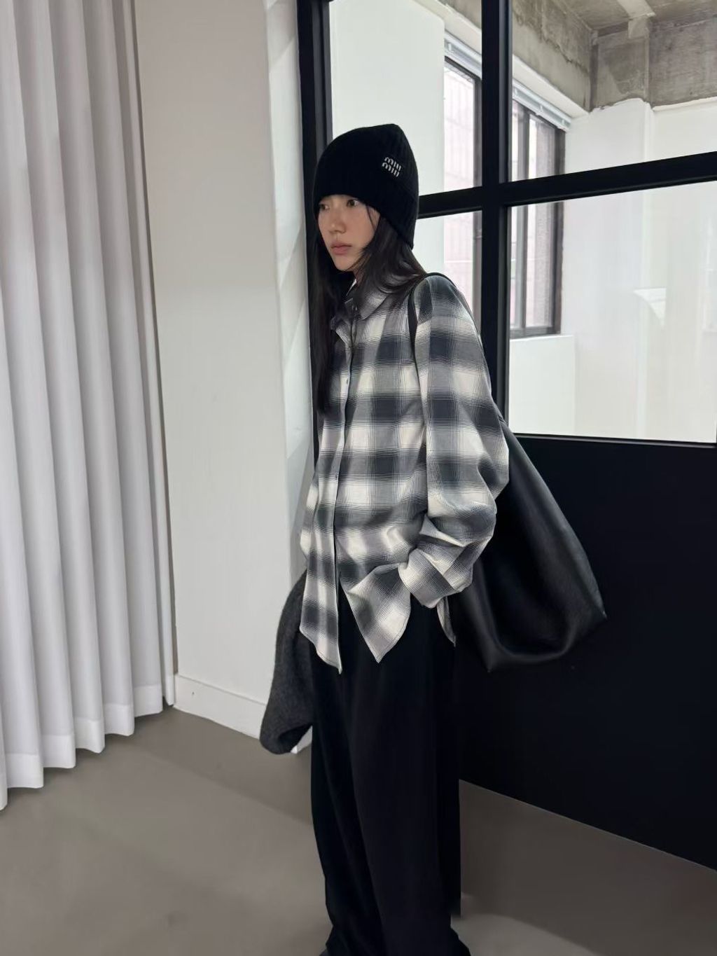 漸層格紋襯衫21