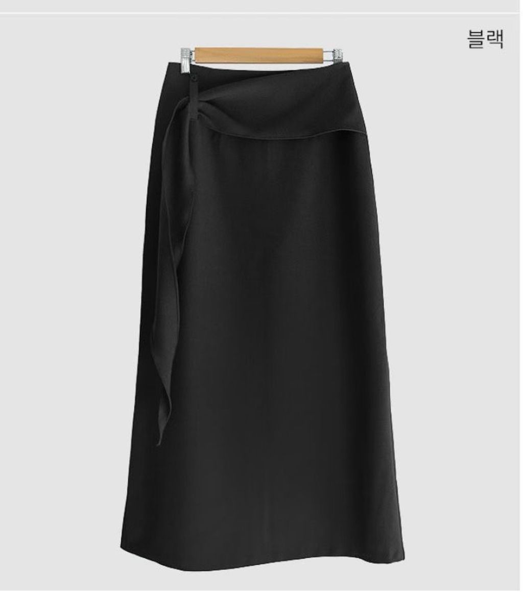 側邊繞結長裙30