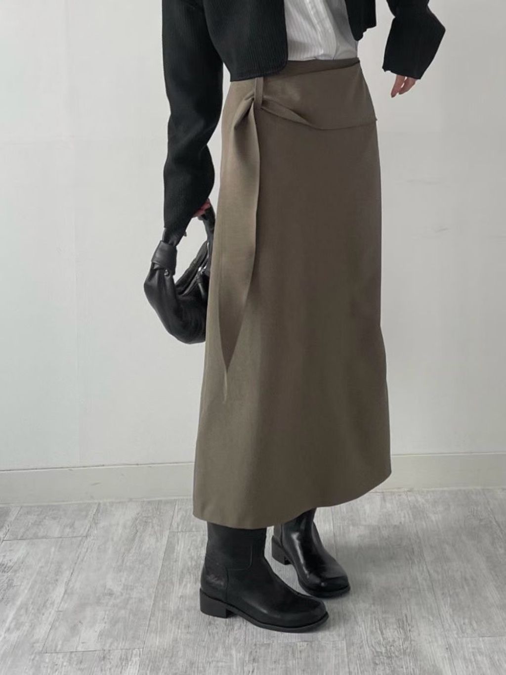 側邊繞結長裙16