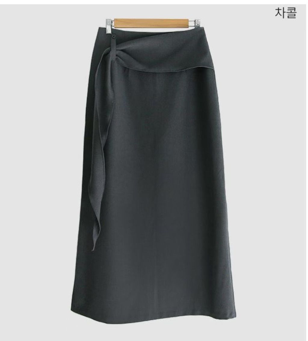 側邊繞結長裙31