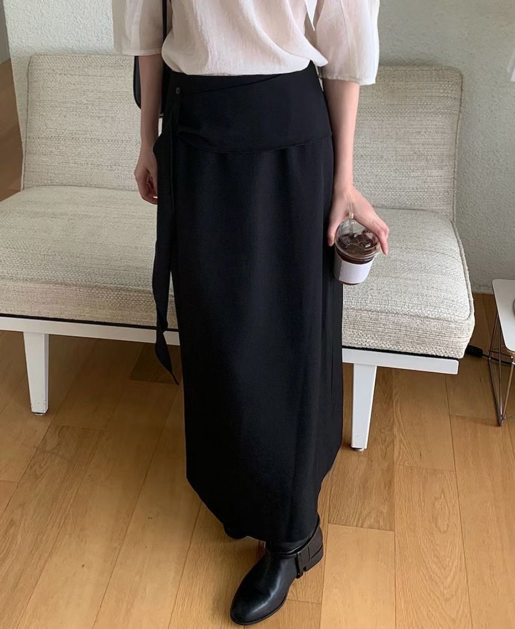 側邊繞結長裙6