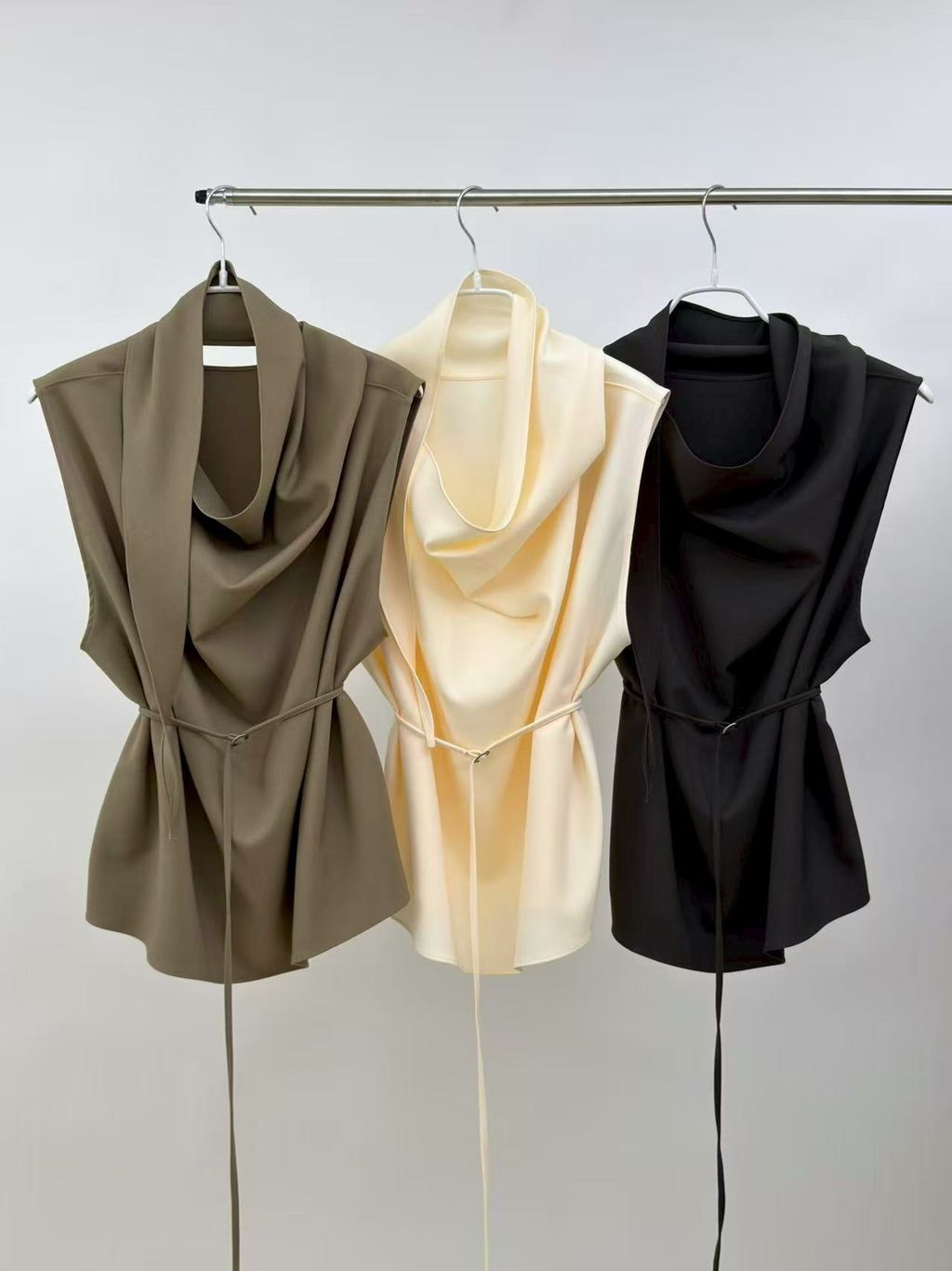 垂墜寬褲套裝35