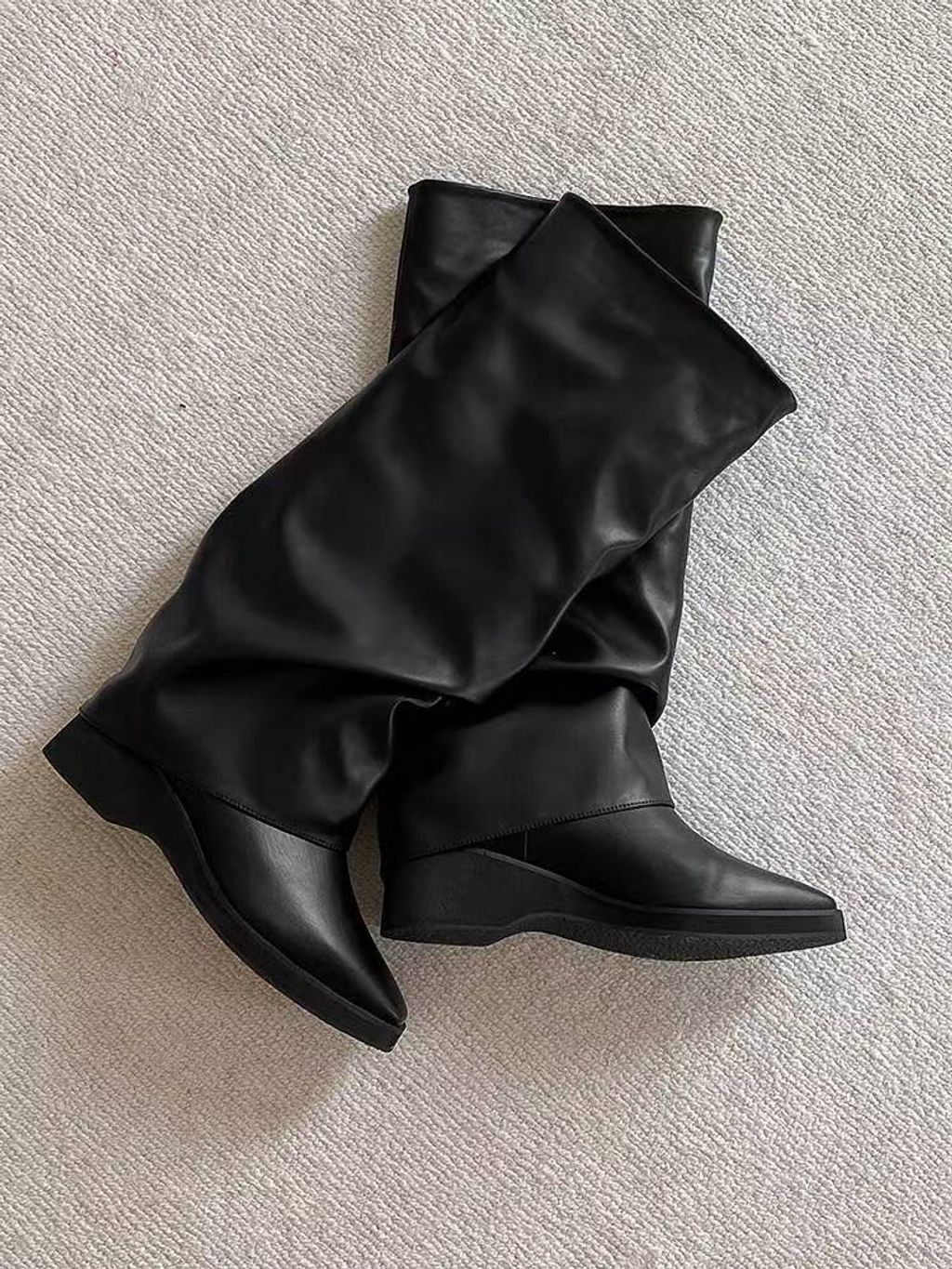 反折長筒靴4
