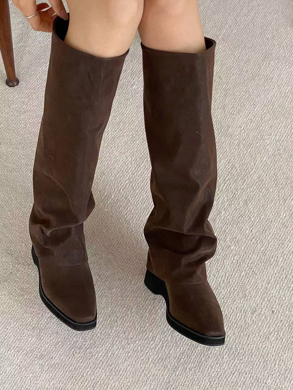 反折長筒靴17