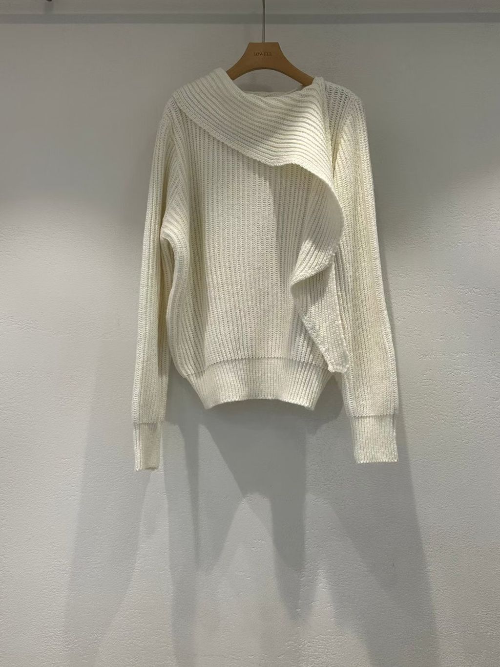 不規則針織上衣2