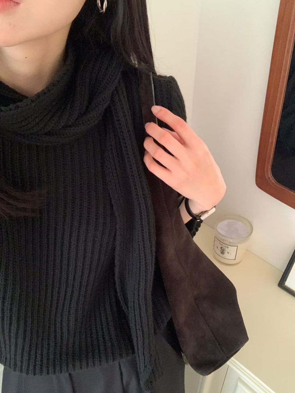 不規則針織上衣15