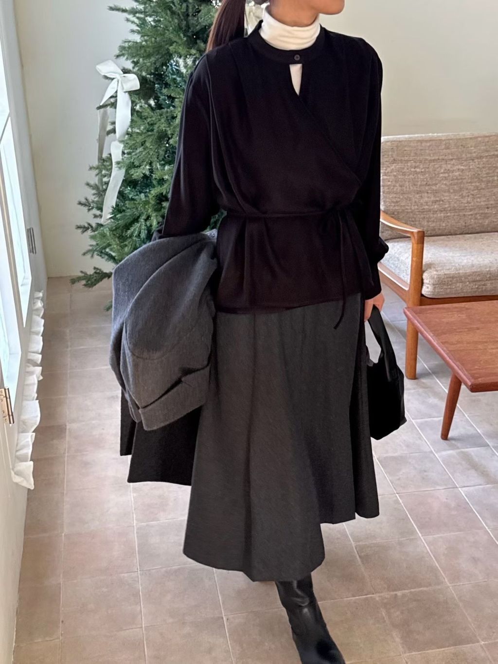 交叉綁帶上衣16