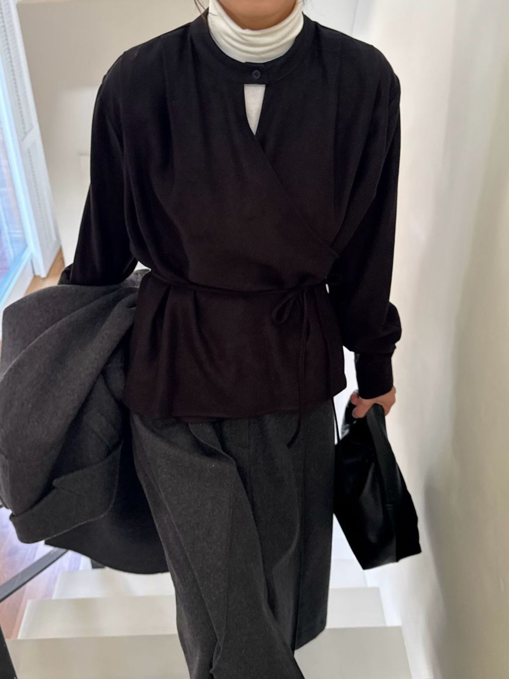 交叉綁帶上衣13