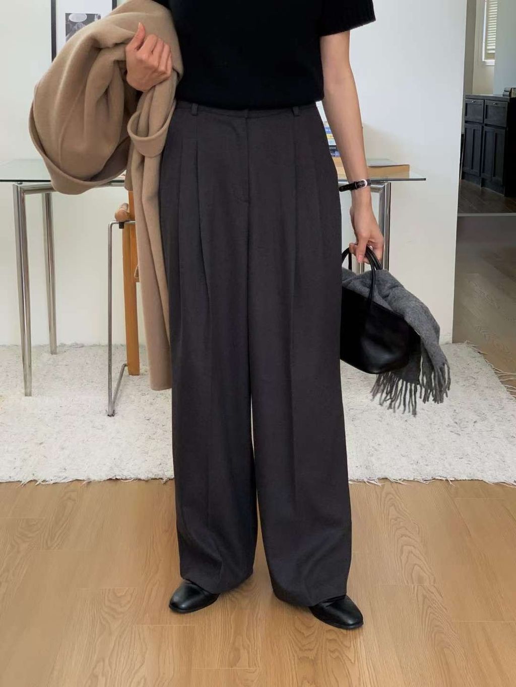 質感寬褲13