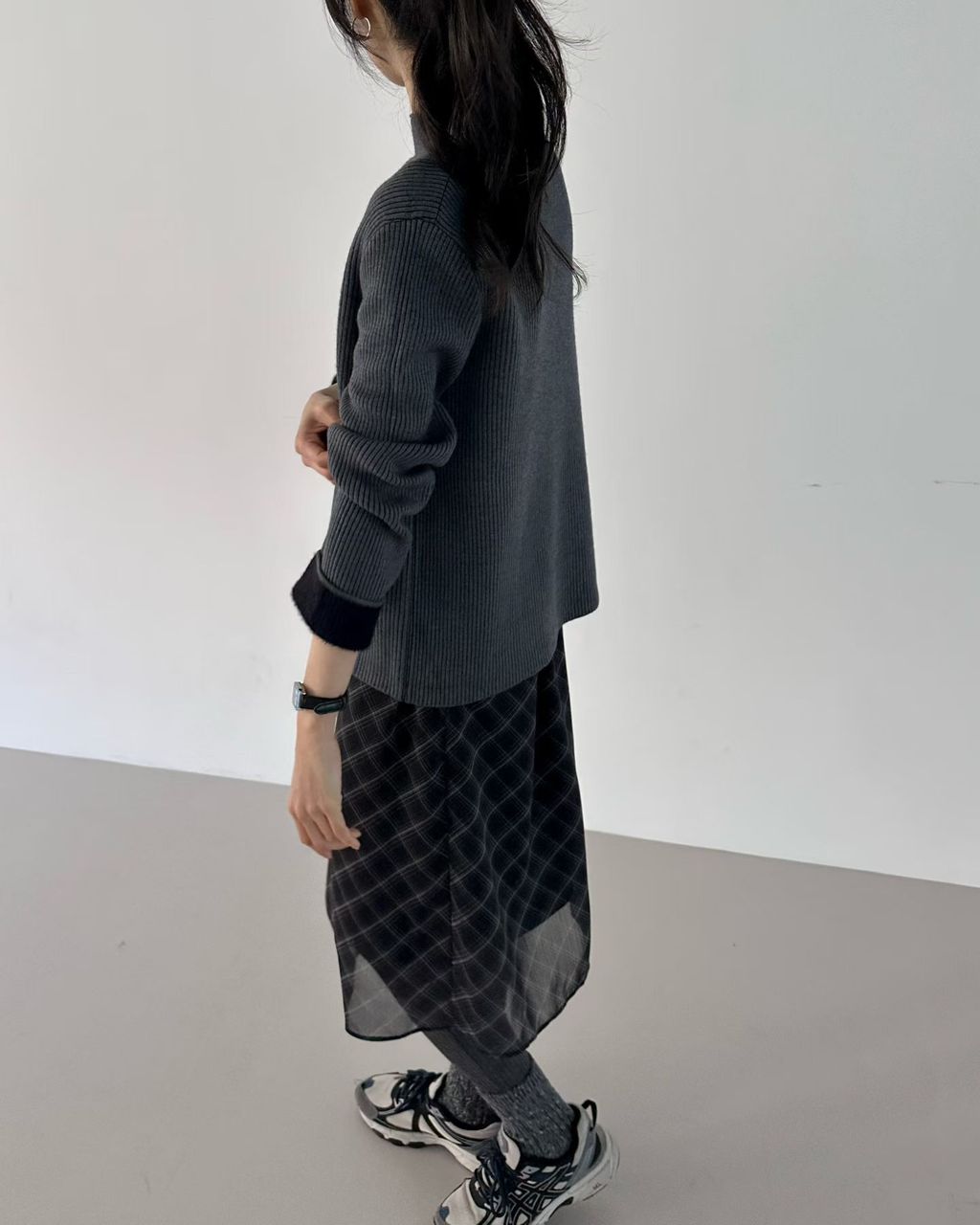 立領直紋針織62