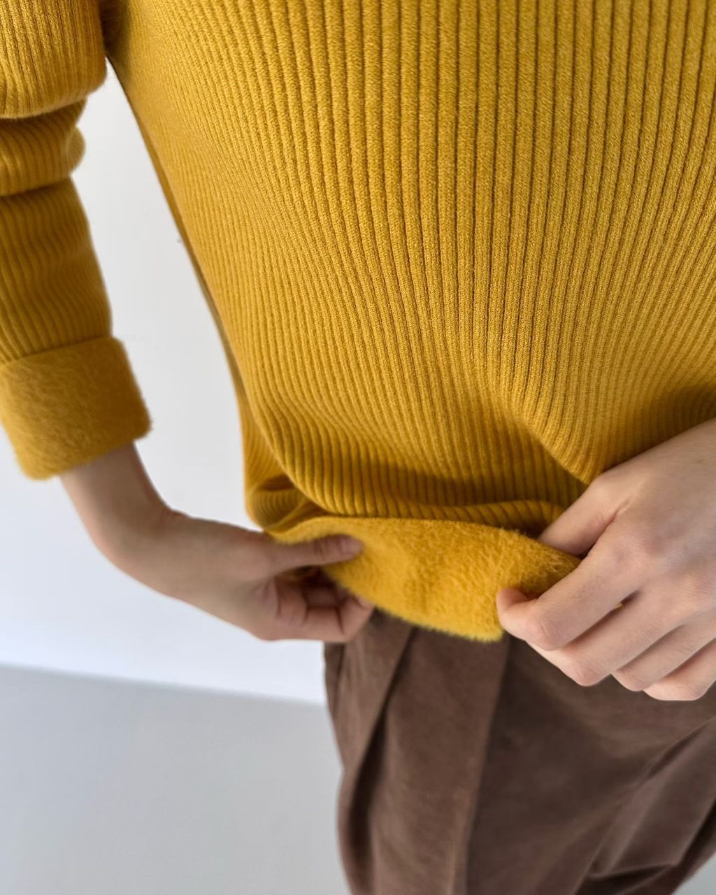 立領直紋針織47