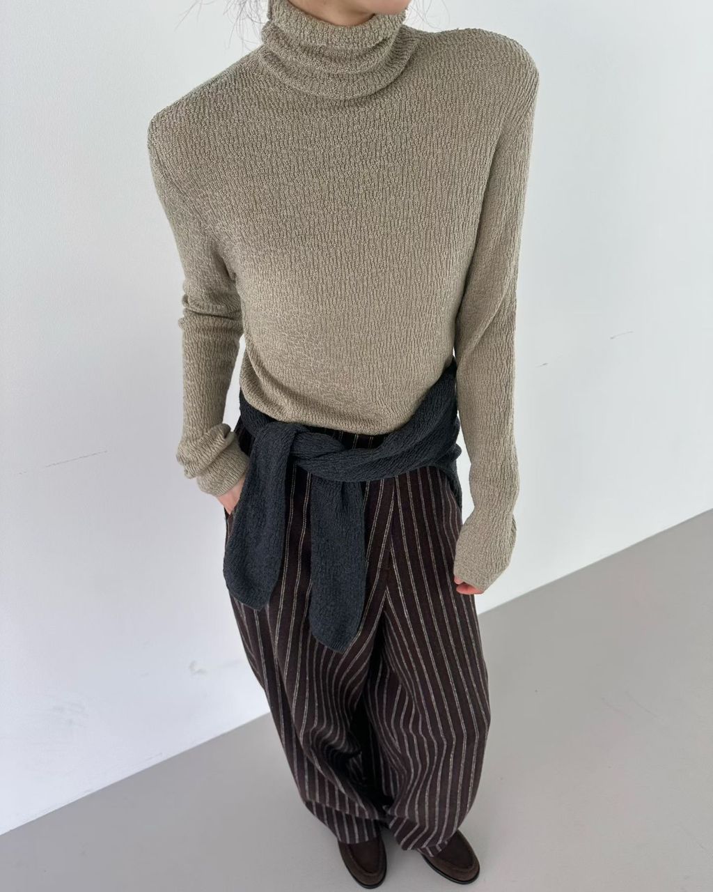 高領象紋針織26