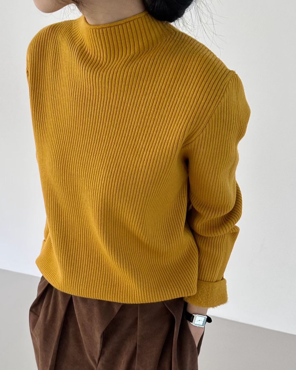 立領直紋針織50