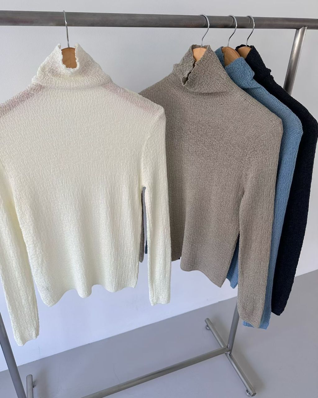 高領象紋針織33