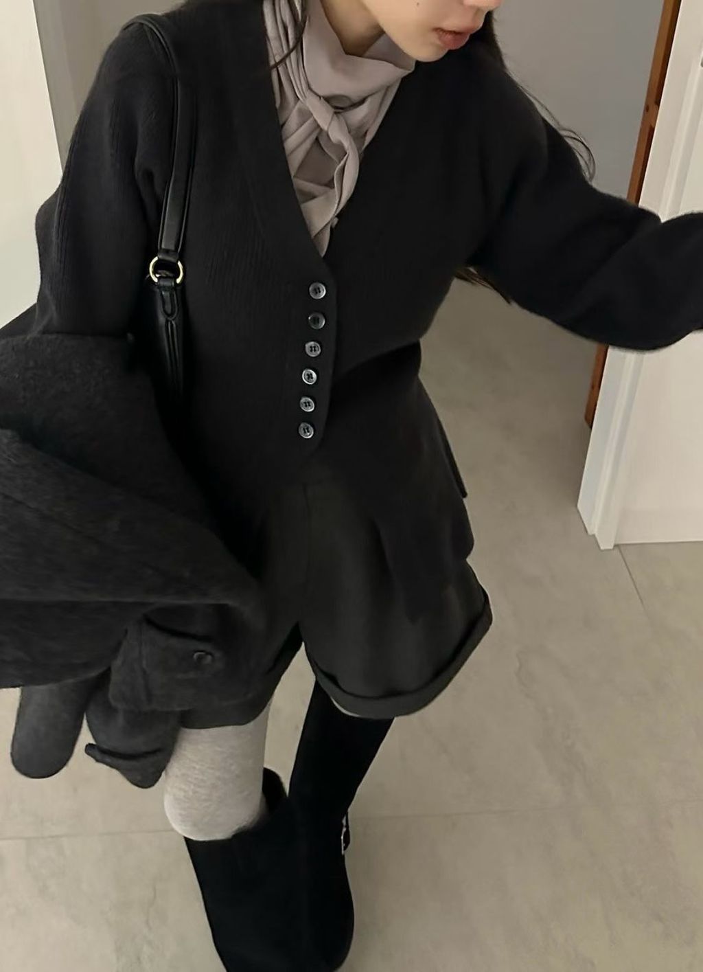 中長版排扣針外2