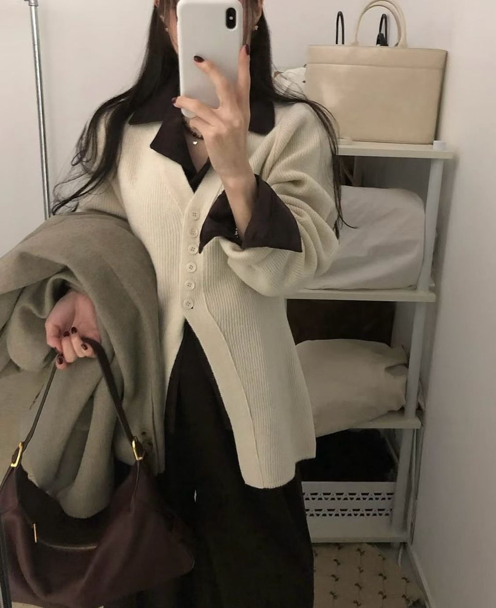 中長版排扣針外6