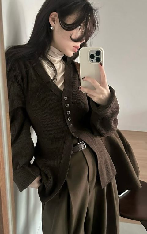 中長版排扣針外1