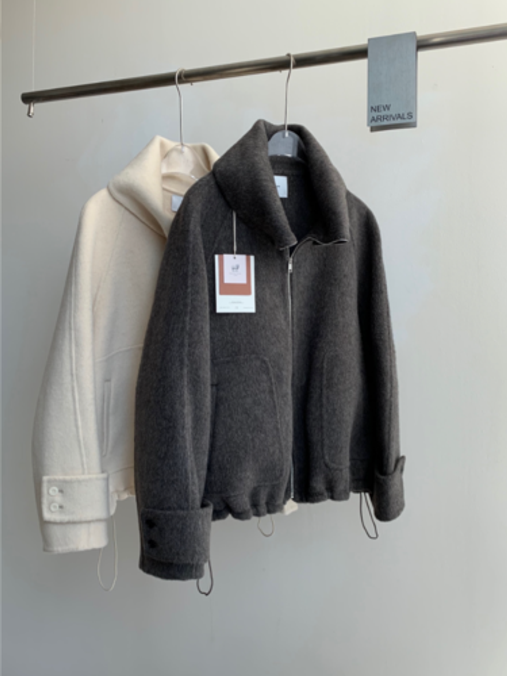 毛料立領外套25