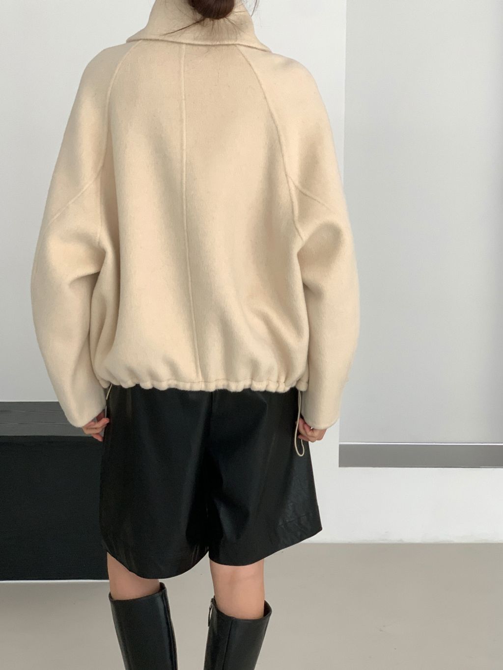 毛料立領外套13