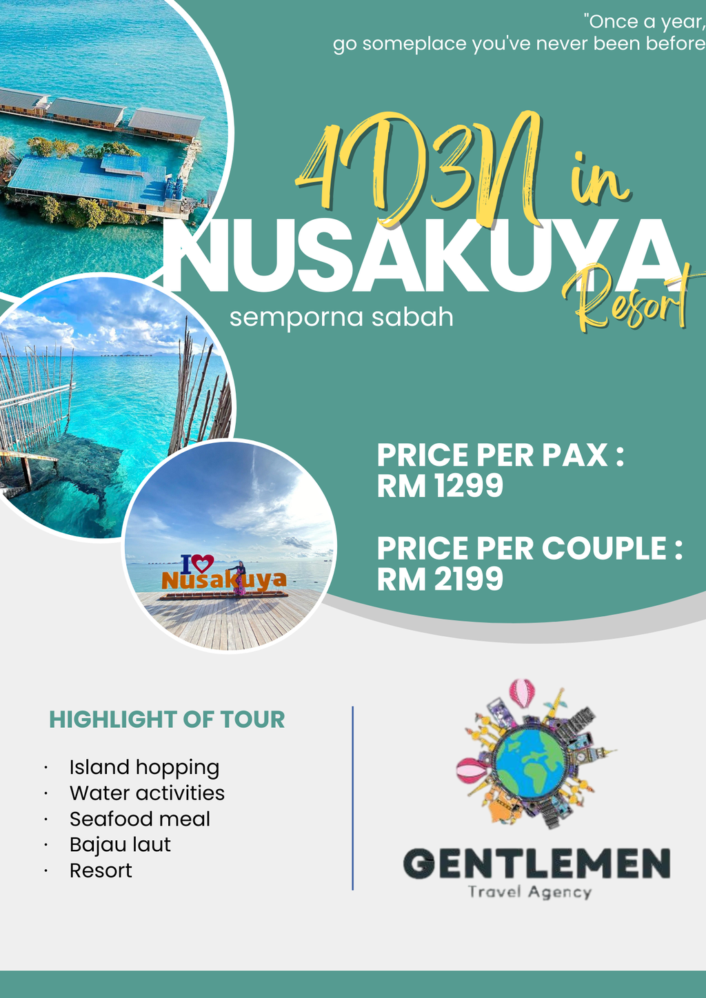 Blue Yellow Modern Travel Agent Flyer (20)