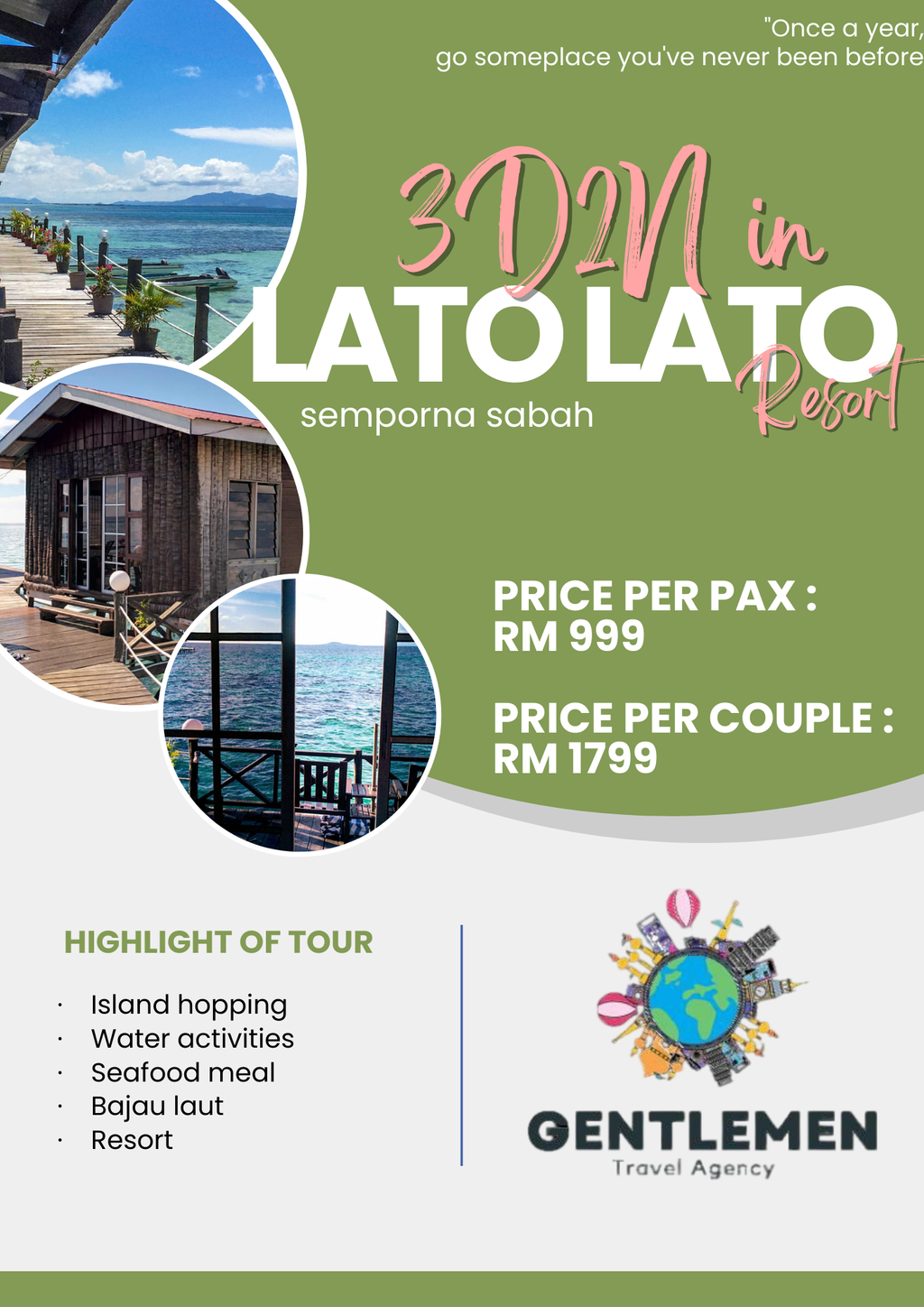 Blue Yellow Modern Travel Agent Flyer (2)