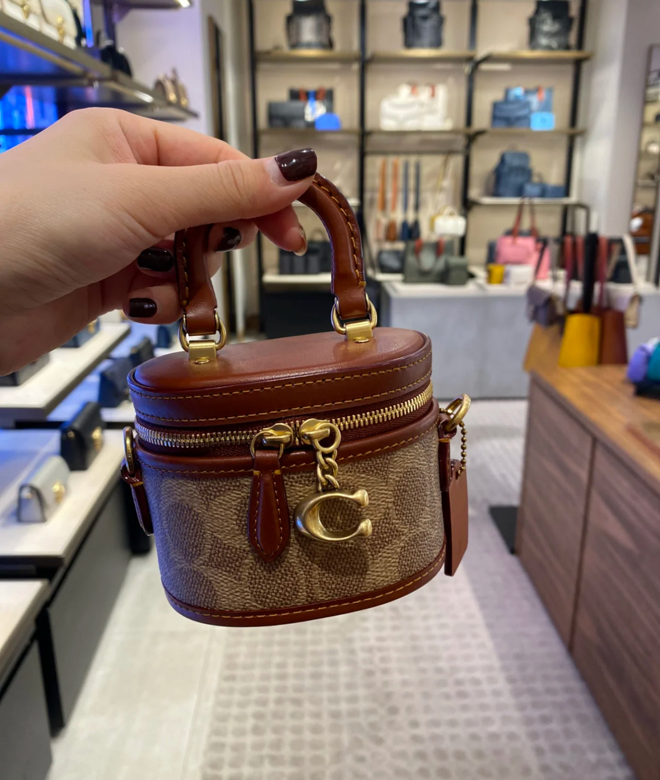 Coach selena trail bag review sale