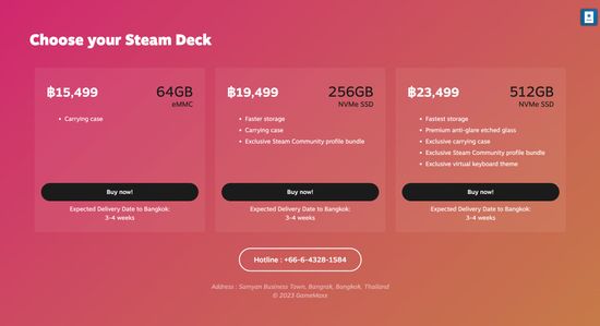 STEAM DECK BIG SALES | GameMaxx