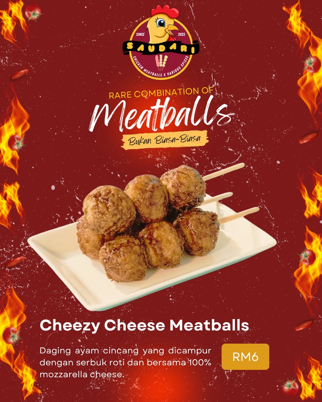 CHEEZY CHEESE MEATBALLS