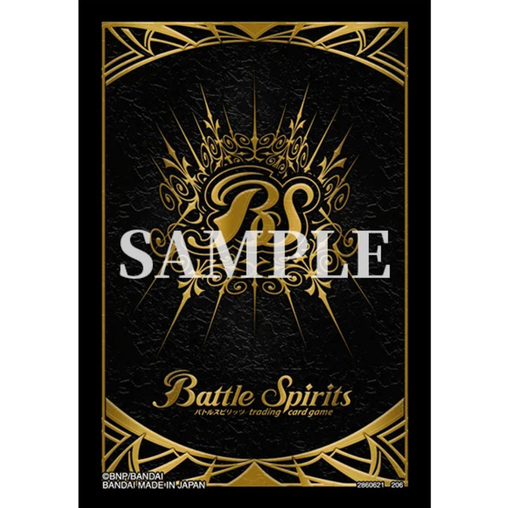 Battle Spirits Official Card Sleeve 2026 - Standard Black